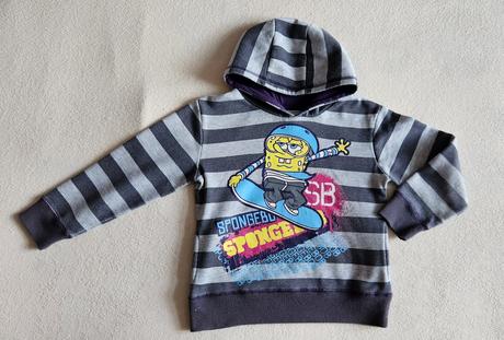 Chlapecká mikina sponge bob v kalhotách, vel.116, 116