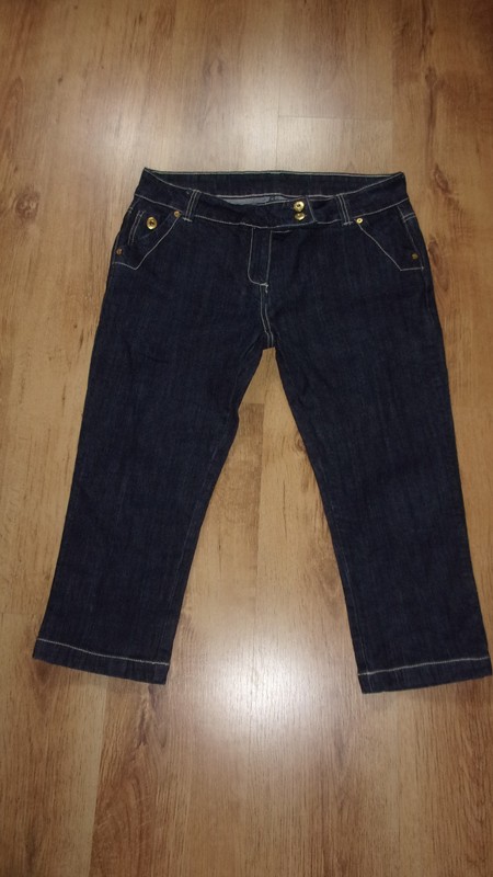 Džínové třičtvrťáky zn. dorothy perkins, vel. 44, dorothy perkins,44