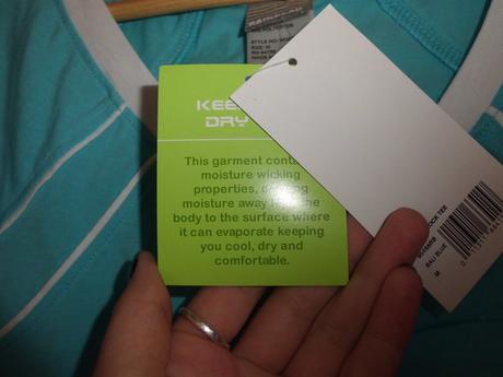 Sportové tričko s řasením, m