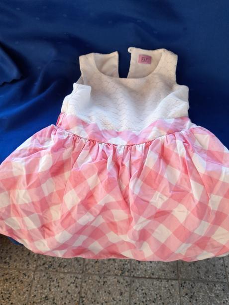 Štay, šatky, šatečky růžovobílé, 86