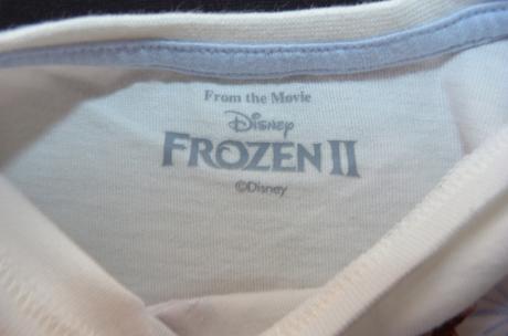Bavlněné tričko frozen 2 vel. 92, nutmeg,92