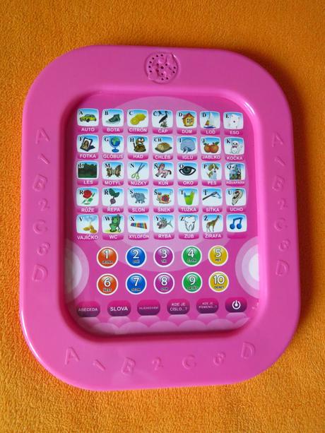 Vzdělávací tablet pro děti - čeština rezervováno, 