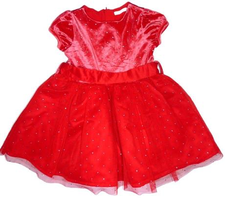 Sváteční šatičky s tylovou bohatou sukýnkou vel.98, marks & spencer,98