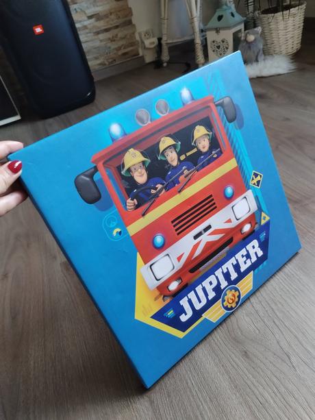 Obraz požárník hasič sam,