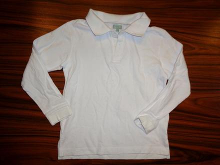Bílé límečkové tričko, 140