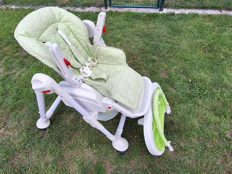 Jídelní židlička reemy comfort mint,