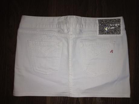 Bílá riflová/džínová sukně replay, replay,s