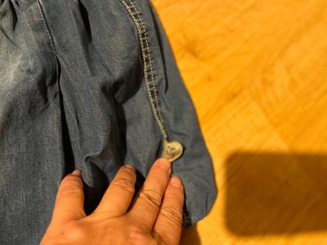 Balónková džínová sukýnka pomp de lux, pompdelux,122