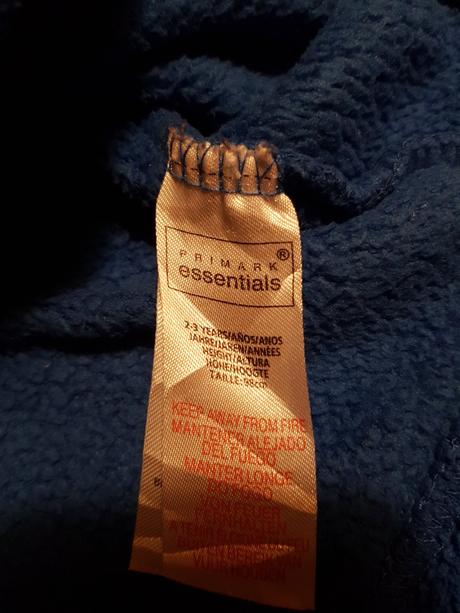 Fleesová mikina "superman"značky primark, vel.2-3, primark,98