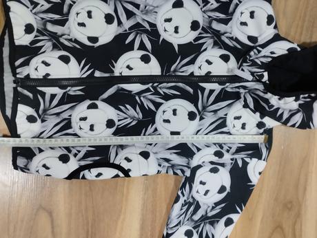 Softshellová bunda crawler panda, 110