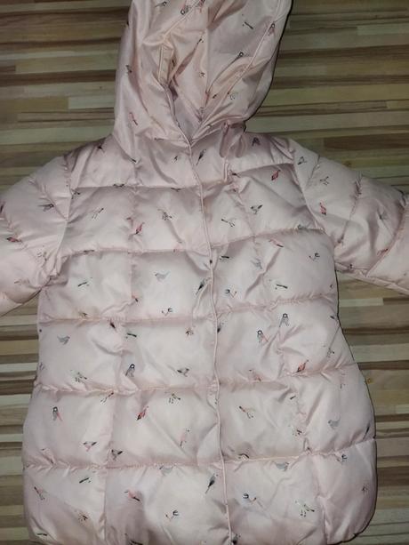 Zimní bunda s ptáčky 86 next, next,86
