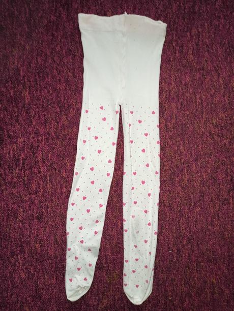 Silonové punčocháče se srdíčky cca 110, 110