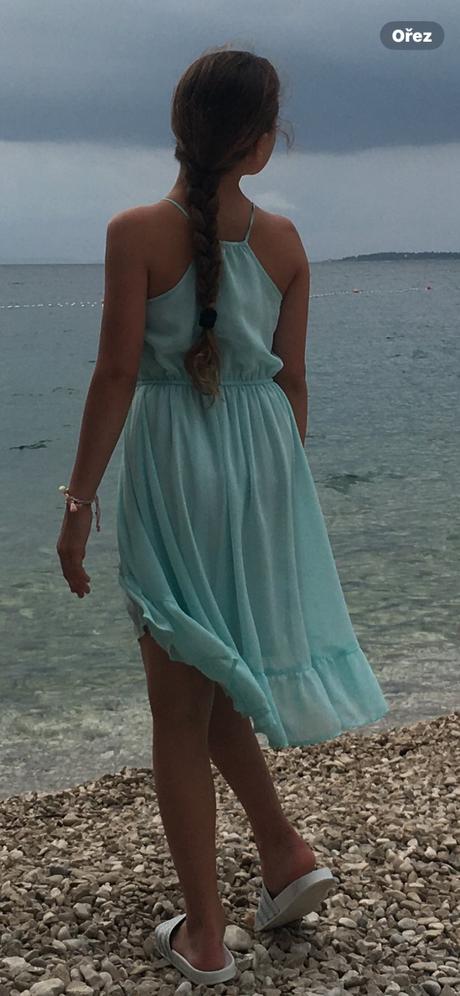 Dívčí společenské šaty h&m (8 - 10 let), h&m,140