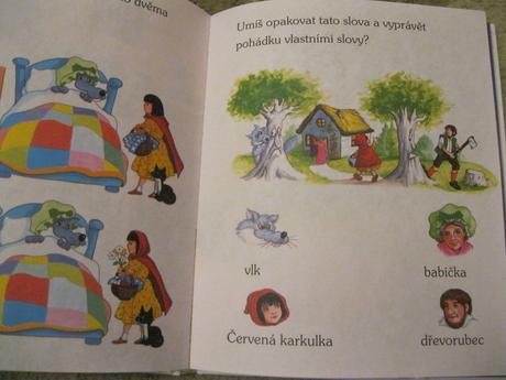 Knížka 4 známých pohádek,