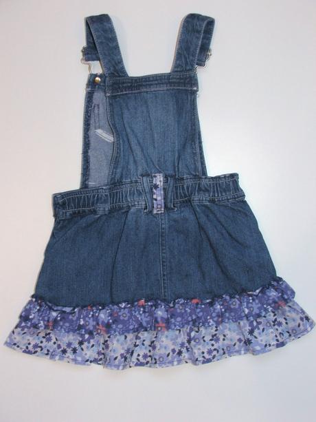 P675 riflová sukně s laclem vel. 86, f&f,86