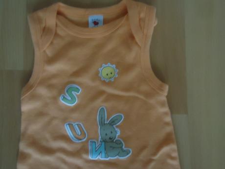 Bodýčko bez rukávů, baby club,74