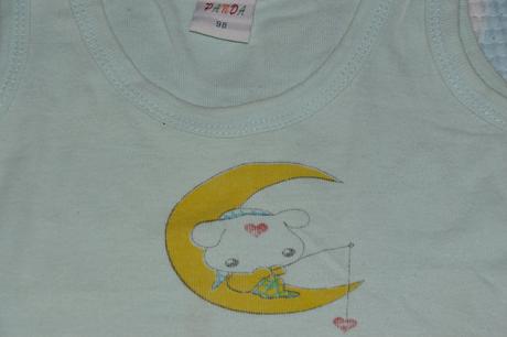 Bavlněné tílko, panda,92