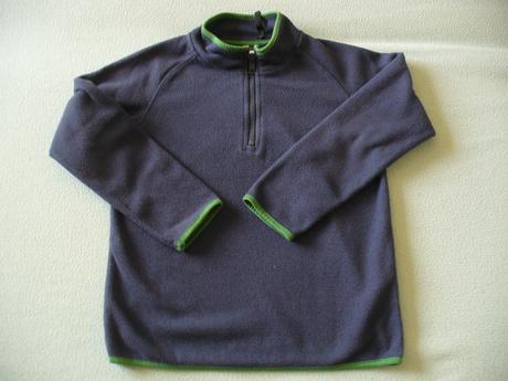 Mikina zn. m&s vel. 122 tenký flís na 6-7 let, marks & spencer,122