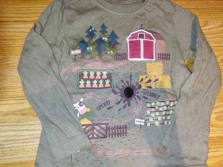 Tričko s našitými obrázky 98 nutmeg, nutmeg,98