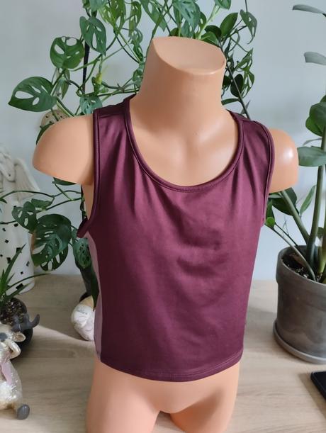 Dívčí sportovní crop top, sinsay,152