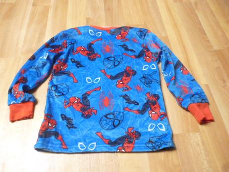 Semišová mikina spiderman 3-4, marvel,104