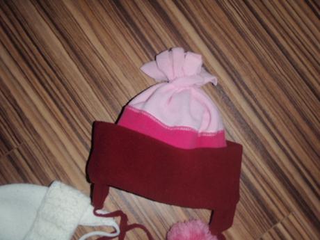 Zimní teploučké čepice 6-18 měsíců, 80