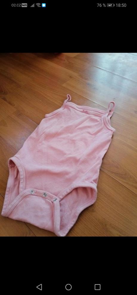 Dětské body na ramínka, h&m, h&m,86