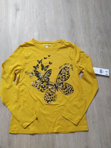 Hořčicové tričko, f&f,140