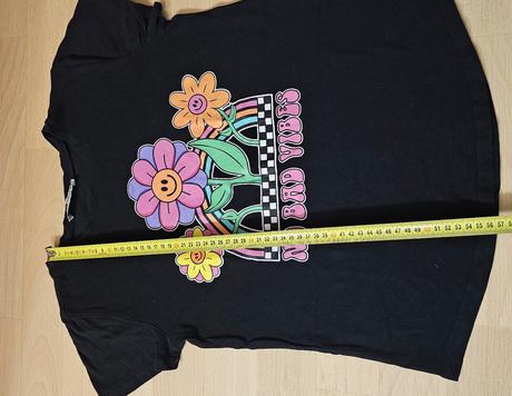 Tričko s kr. rukávem černé  no bad vibes fb vel.xs, fishbone,xs