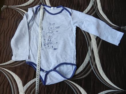 Body dlouhý rukáv psi, pepco,92