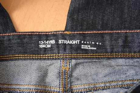 Džíny vel. 13 - 14 let, primark,164