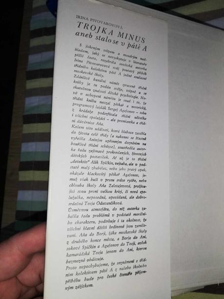 Trojka minus aneb stalo se v páté a,