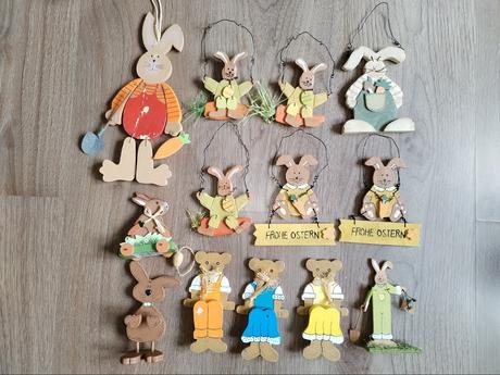 Velikonoční dřevěné dekorace, 