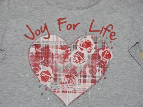 Sede tricko se srdickem 134/140, yigga,134