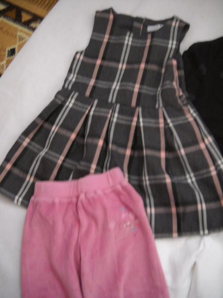 Šaty tepláky 8ks bolerko tričko vel 86/92, 86–98