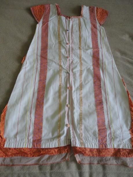 Supr bavlněné šaty clayeux, vel. 8-9 let, 128