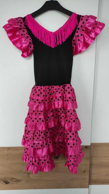 Šaty dívčí na tancování, vystoupení, akci, 110