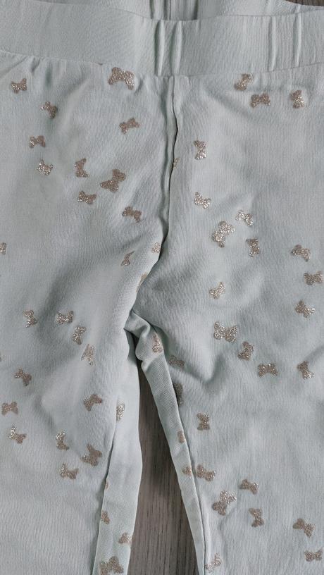 Džegíny s motýlky vel. 104, h&m,104