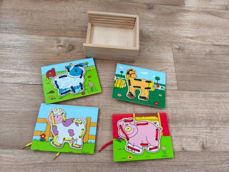 Dřevěná provlékačka, 