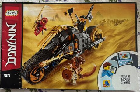 Lego ninjago 70672 coleova terénní motorka,