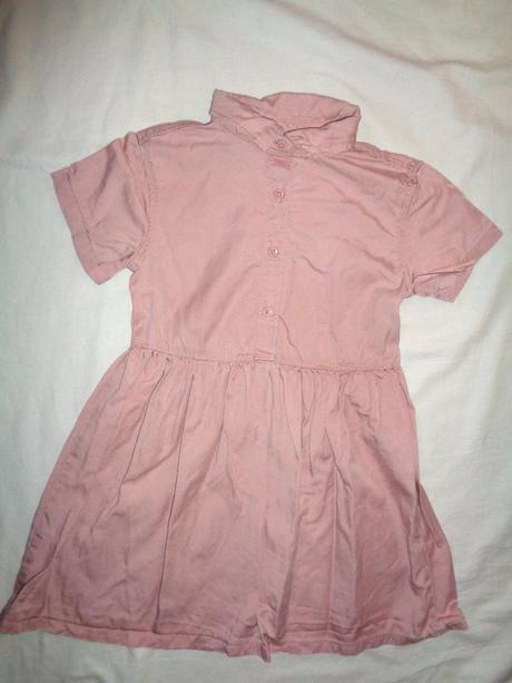Krásné starorůžové košilové šaty, girl2girl,128