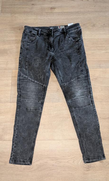 Džíny denim slim vel. 44, denim,44