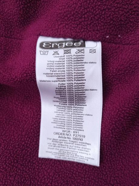 Zimní bunda ergee 80, ergee,80