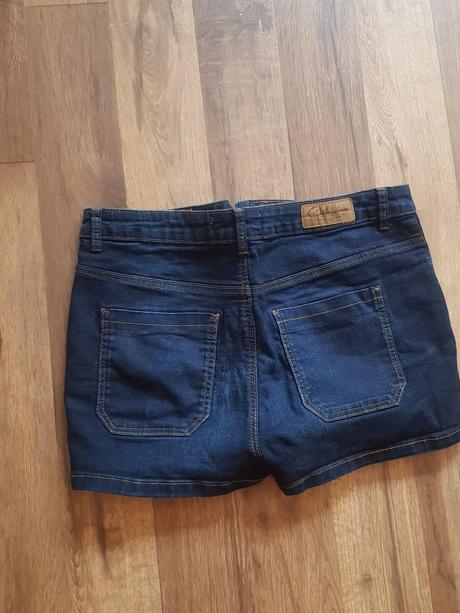 Džínové kraťasy, clockhouse,40