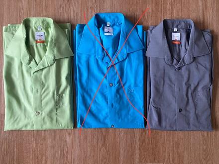 Pánské košile - 3 ks - olymp luxor, vel. 44, 44