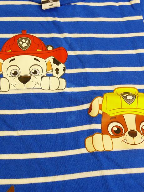 Tričko tlapková patrola, c&a,98