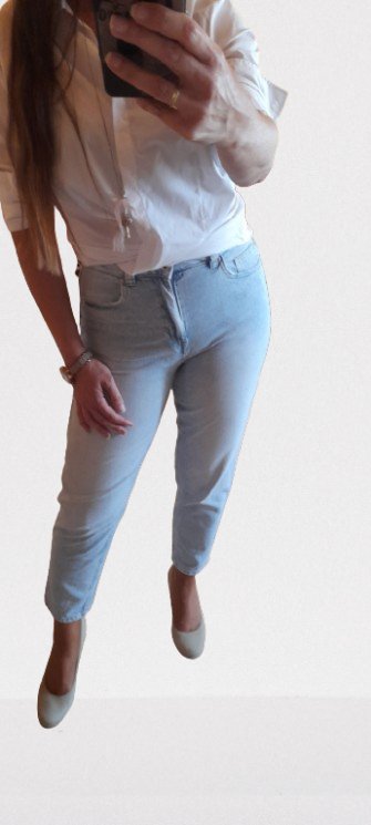 Terranova džíny mom fit světlé, terranova,42