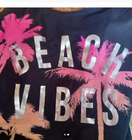 Dívčí plavky 10 až 11let černé jednodílné, tesco,140