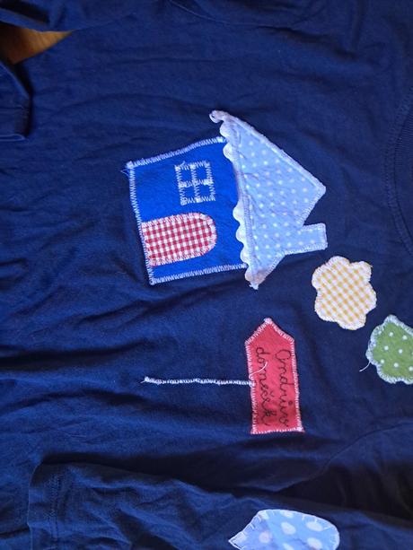 Tričko s domečekem, h&m,104