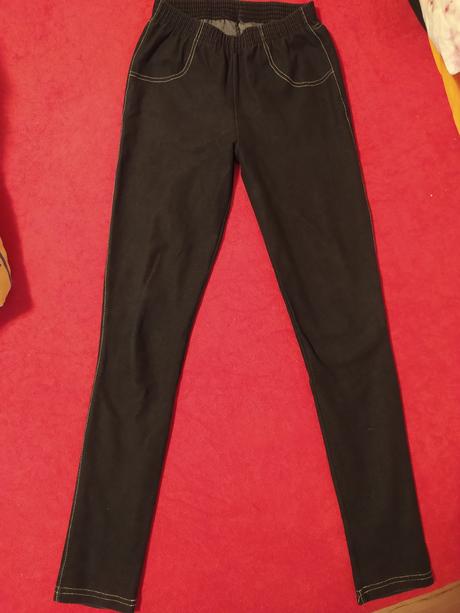 Dívčí legíny japitex riflového vzhledu, v. 158, japitex,158